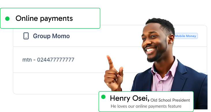 Group management feature